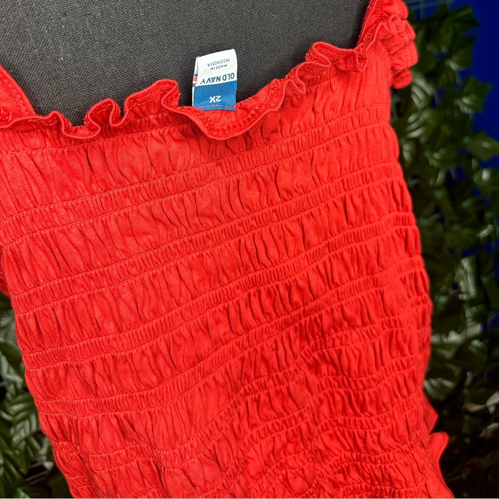 RED Old Navy Tank Top - Picture 4 of 5